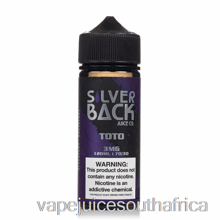 Vape Juice South Africa Toto - Silverback Juice Co. - 120Ml 0Mg
